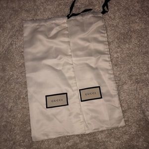 Gucci shoes dust bag